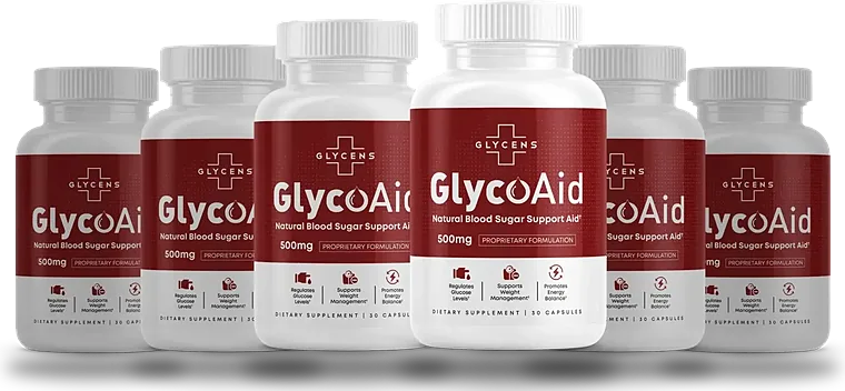 6 bottles of GlycoAid